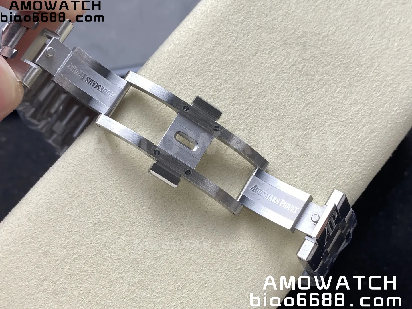AP Royal Oak Chrono 26331 SS APW Factory 1:1 Best Edition White/Black Dial on SS Bracelet A7750 - Image 10