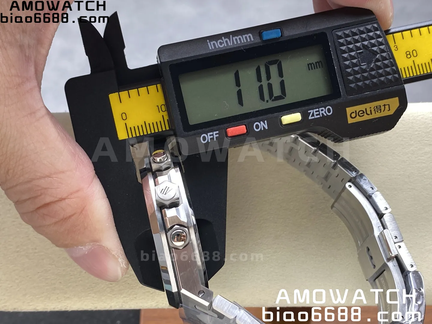 AP Royal Oak Chrono 26331 SS APW Factory 1:1 Best Edition White/Black Dial on SS Bracelet A7750 - Image 14