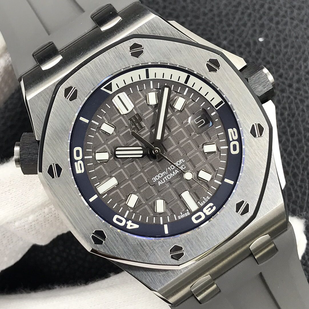 Audemars Piguet Royal Oak Offshore 42mm 15720ST BF Factory 1:1 Best Edition Grey Rubber Strap Watch