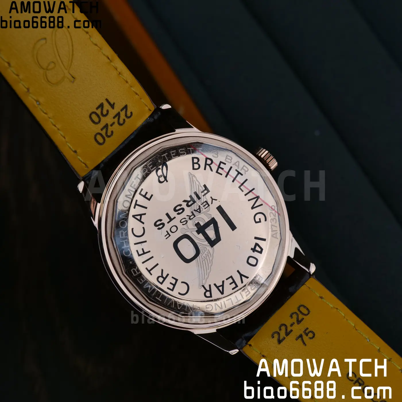 Breitling Navitimer Automatic 41mm RG BLSF White Dial on Brown Leather Strap A2824 V2 - Image 19