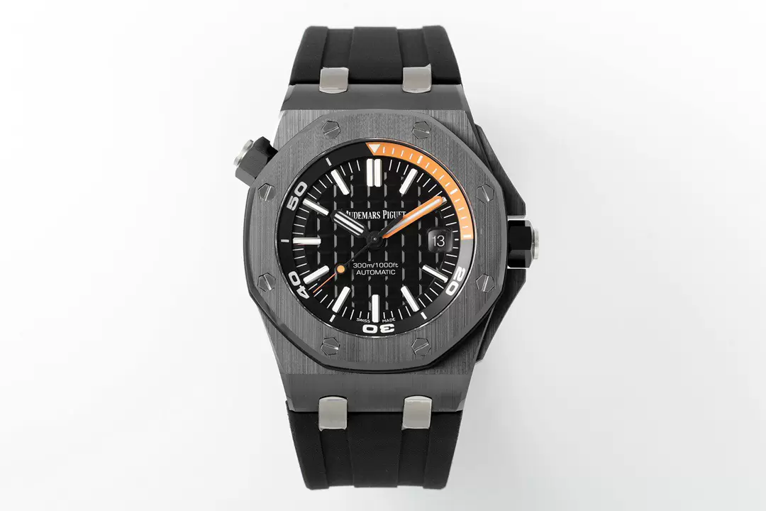 Audemars Piguet - Royal Oak Offshore Diver 15707CB.OO.A010CA.01 Black Ceramic ZF 1:1 Best Edition SA3120 Super Clone