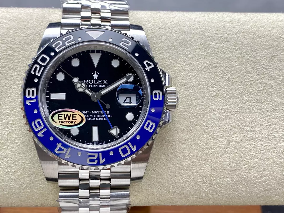 Rolex GMT-Master II 126710 BLNR EWEF 1:1 Best Edition on Jubilee Bracelet SH3285 CHS