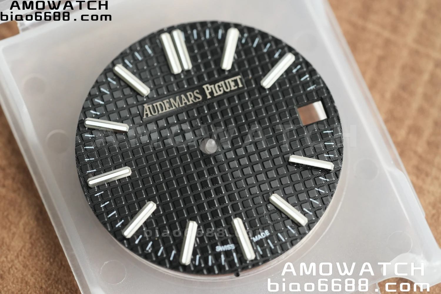 Modified Accessory: SW Factory 15510ST Black Dial, Compatible with APS Factory AP Royal Oak 41mm 15510ST