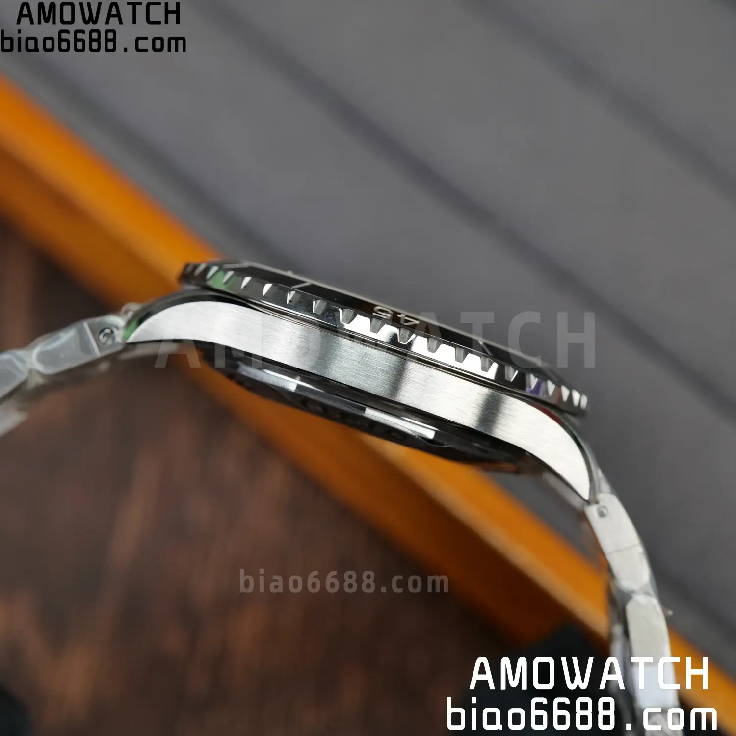 Breitling Superocean 42 SS BLF 1:1 Best Edition Black Dial on SS Bracelet A2824 - Image 9