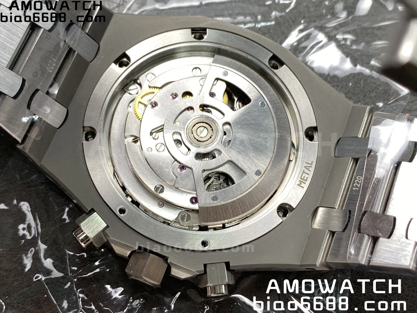 AP Royal Oak Chrono 26331 SS APW Factory 1:1 Best Edition White/Black Dial on SS Bracelet A7750 - Image 13