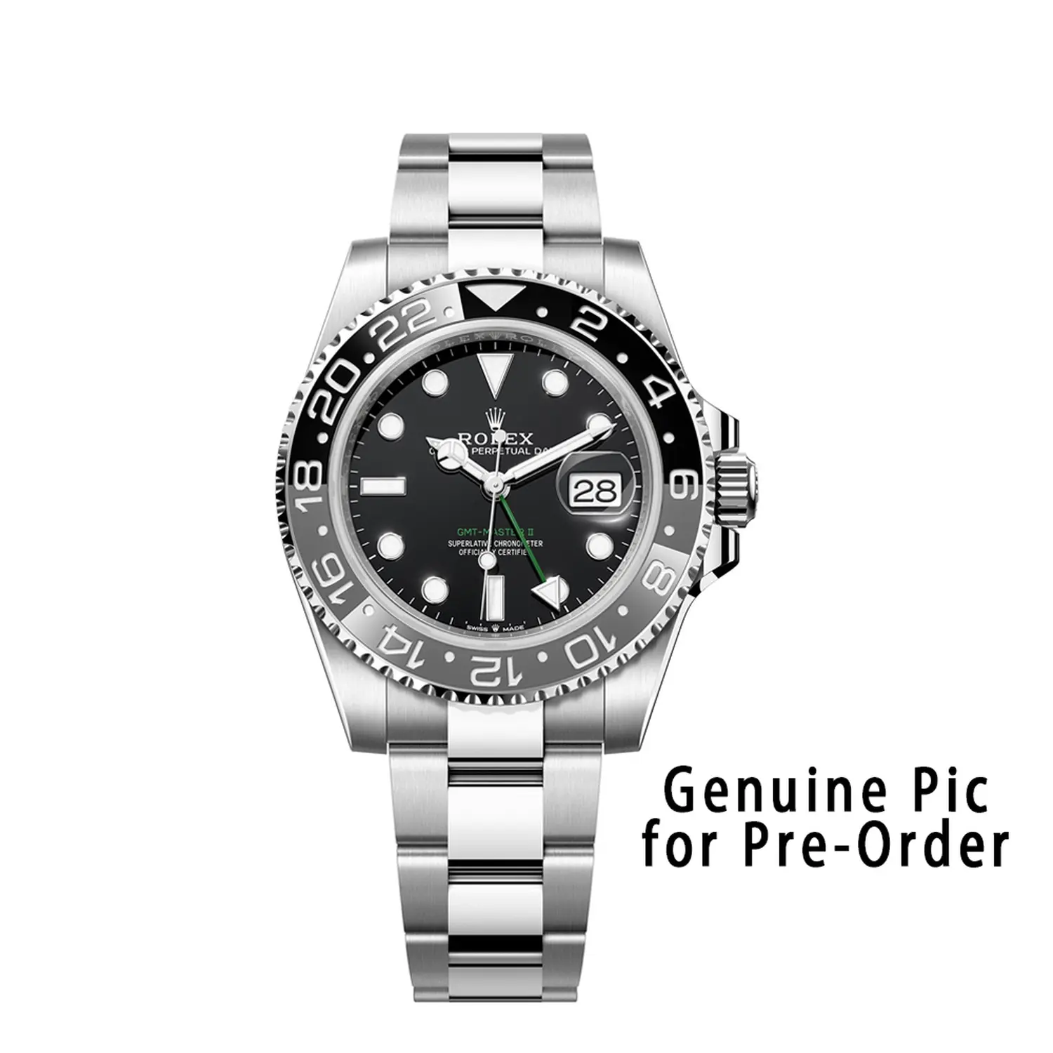 Rolex GMT-Master II 126710 GRNR 904L Steel VSF 1:1 Best Edition on Oyster Bracelet DD3285 CHS V3s