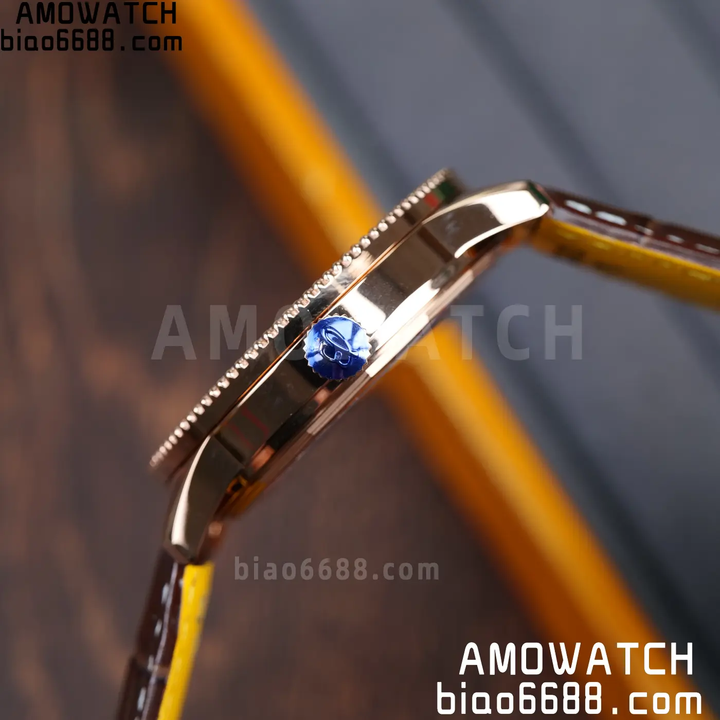 Breitling Navitimer Automatic 41mm RG BLSF White Dial on Brown Leather Strap A2824 V2 - Image 9