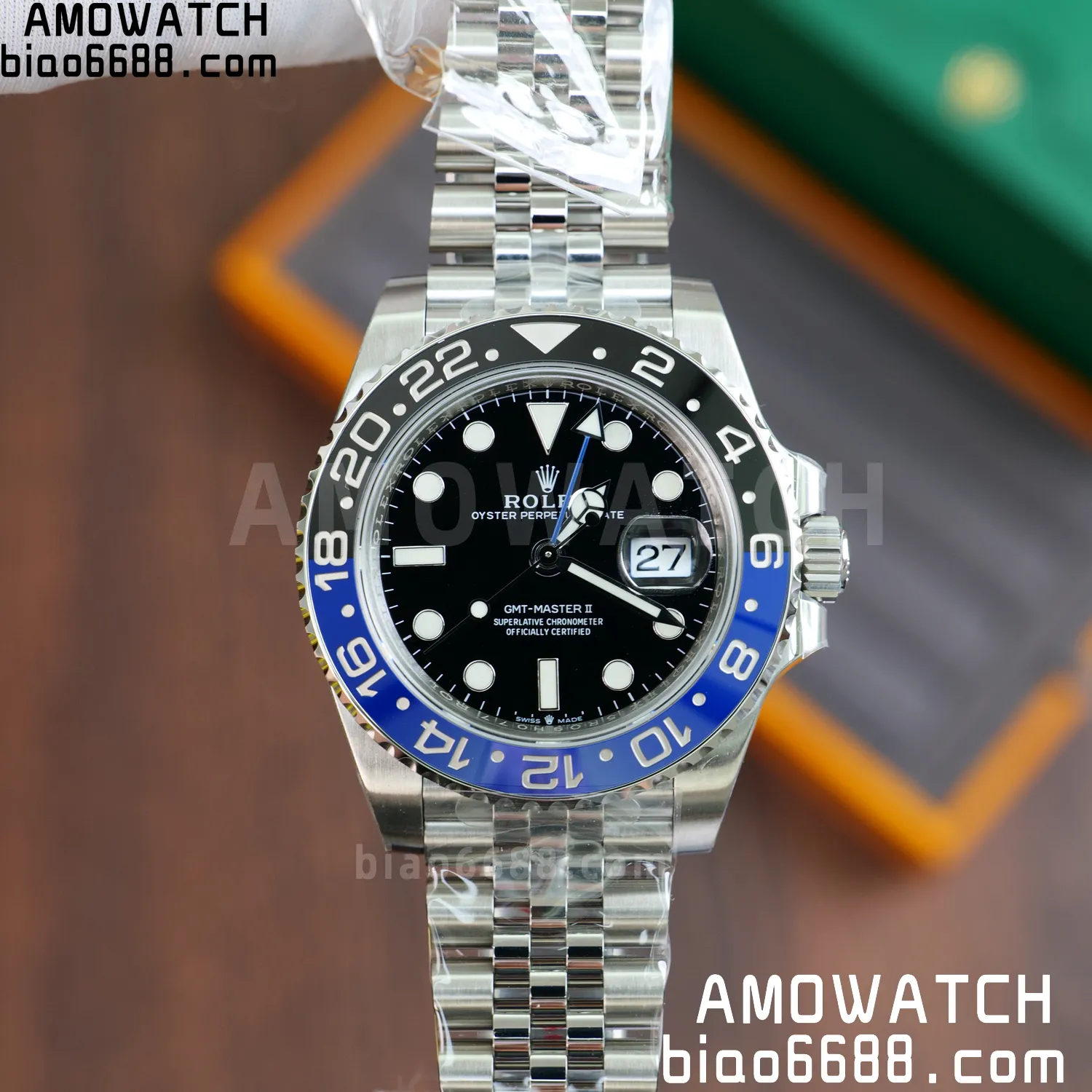 Rolex GMT-Master II 126710 BLNR 904L Steel VSF 1:1 Best Edition on Jubilee Bracelet DD3285 CHS V3