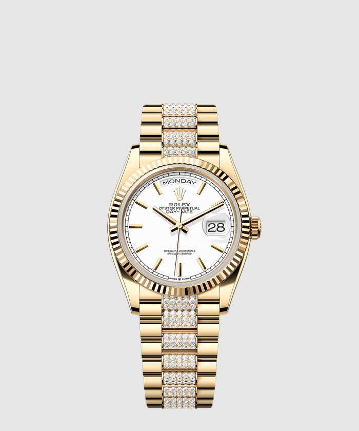 Rolex Day-Date Full Gold 36 128238