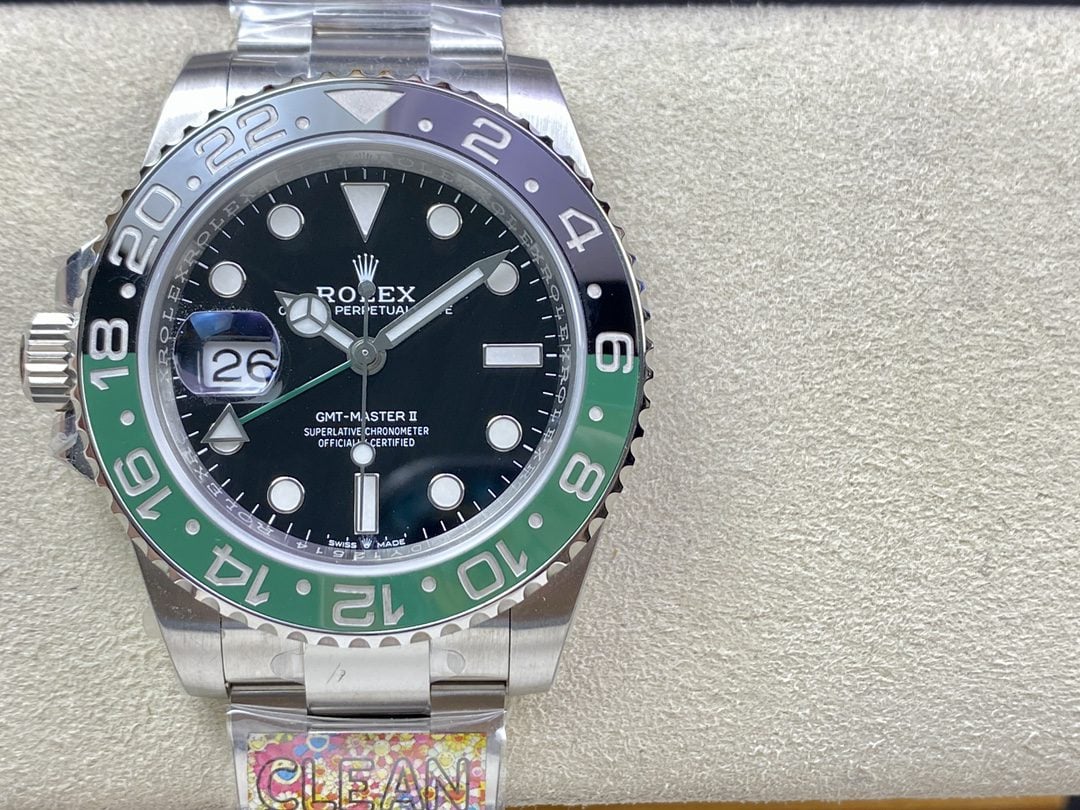 Rolex GMT Master II 126720 VTNR 904L SS Clean Factory 1:1 Best Edition on Jubilee Bracelet VR3186 CHS