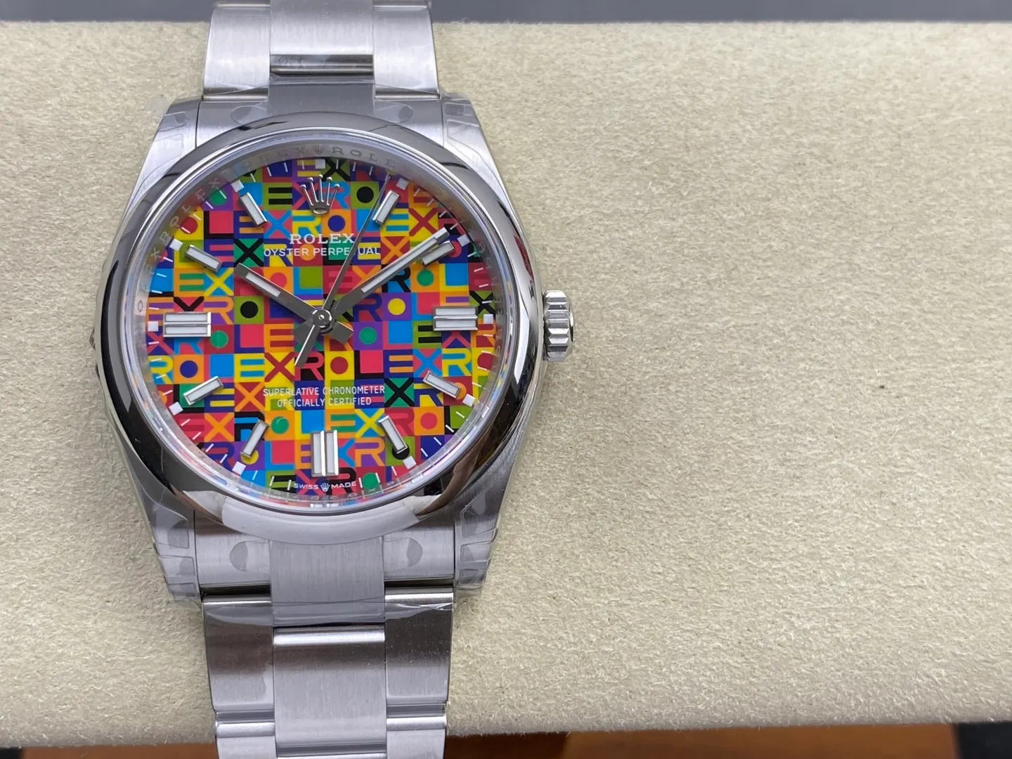 롤렉스 오이스터 퍼페츄얼 36mm 126000 904L SS VSF 공장 1:1 베스트 에디션 셀러브레이션 다이얼 904L SS 브레이슬릿 DD3230