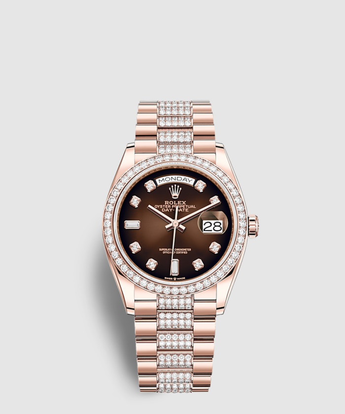 Rolex Day-Date Solid Gold 36 128345RBR