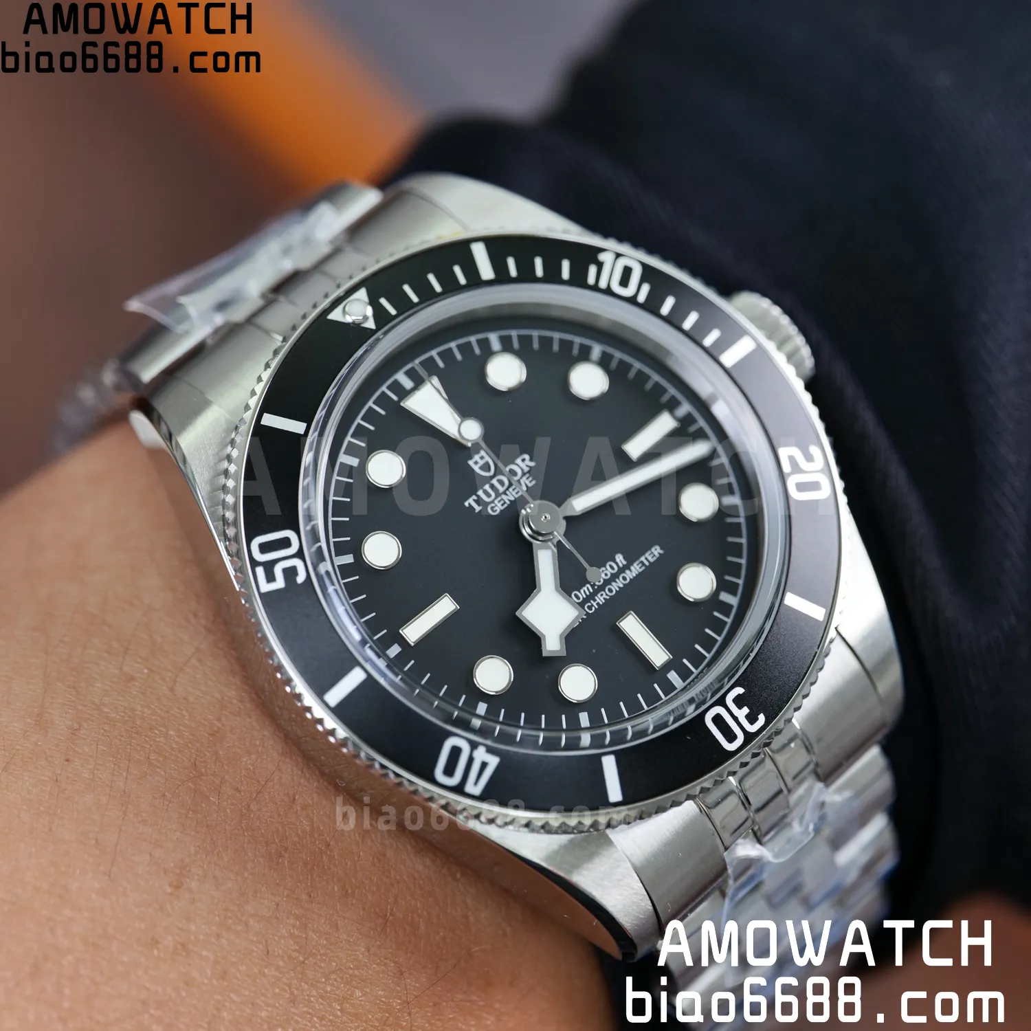Heritage Black Bay 41mm SS ZF 1:1 Best Edition Black Dial on Jubilee Bracelet A2824