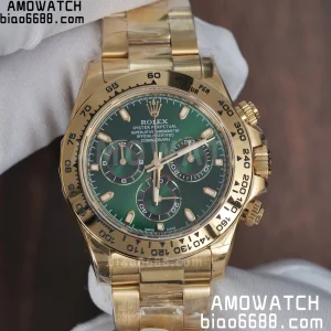 Rolex Daytona 116508-0013 ZF Factory 1:1 Best Edition Green Dial on YG Bracelet