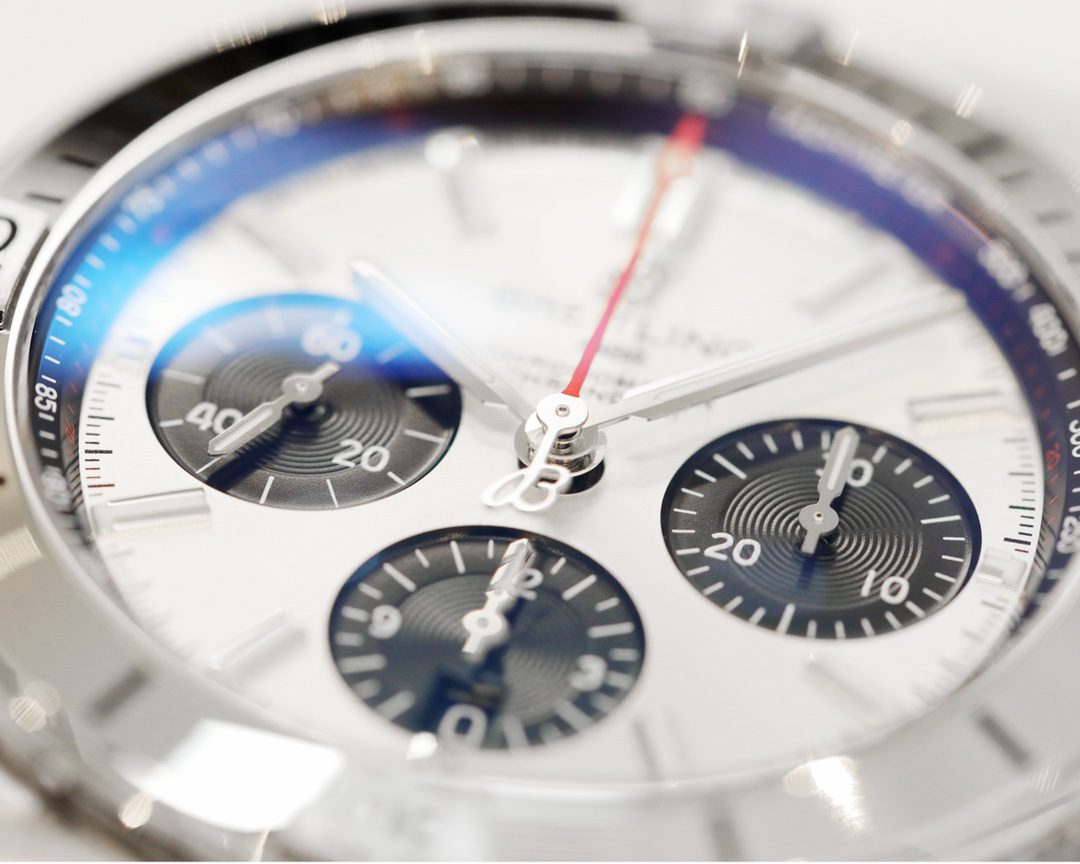 Breitling Chronomat AB0134101G1A1 42mm GFactory 1:1 Best Edition White Dial on SS Bracelet A7750 - Image 4