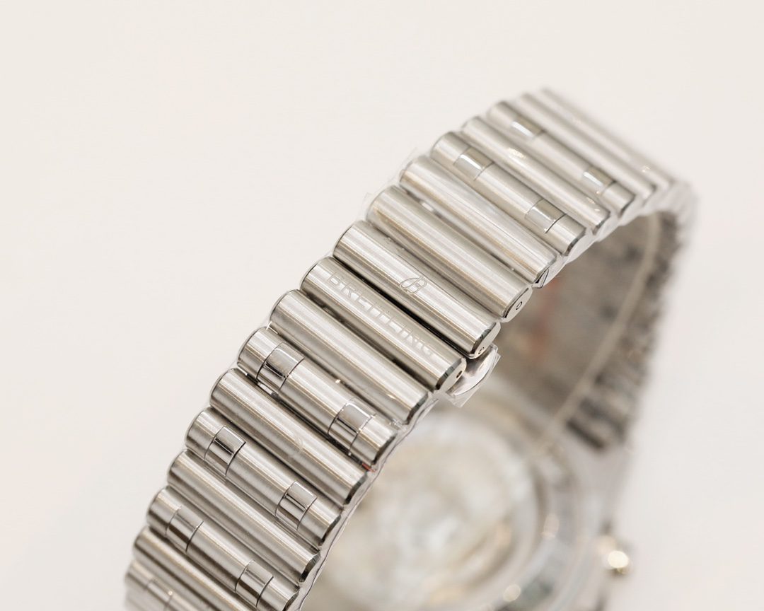 Breitling Chronomat AB0134101K1A1 42mm GFactory 1:1 Best Edition champagne Dial on SS Bracelet A7750 Breitling Chronomat Breitling Chronomat AB01344A1C1A1 - Image 9