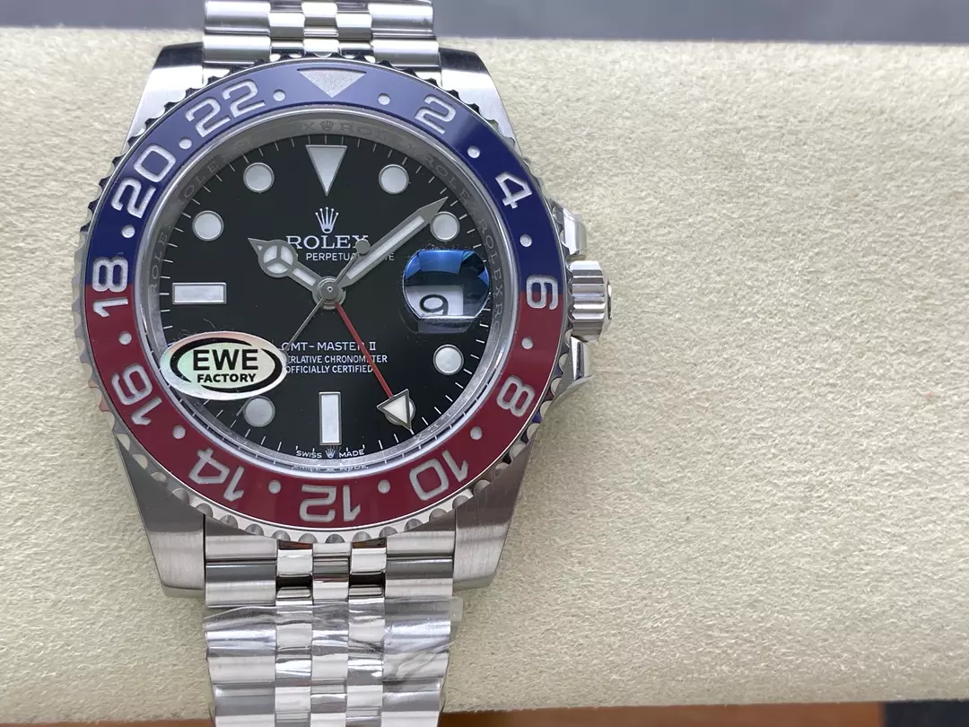 Rolex GMT-Master II 126710 BLRO EWEF 1:1 Best Edition on Jubilee Bracelet SH3285 CHS