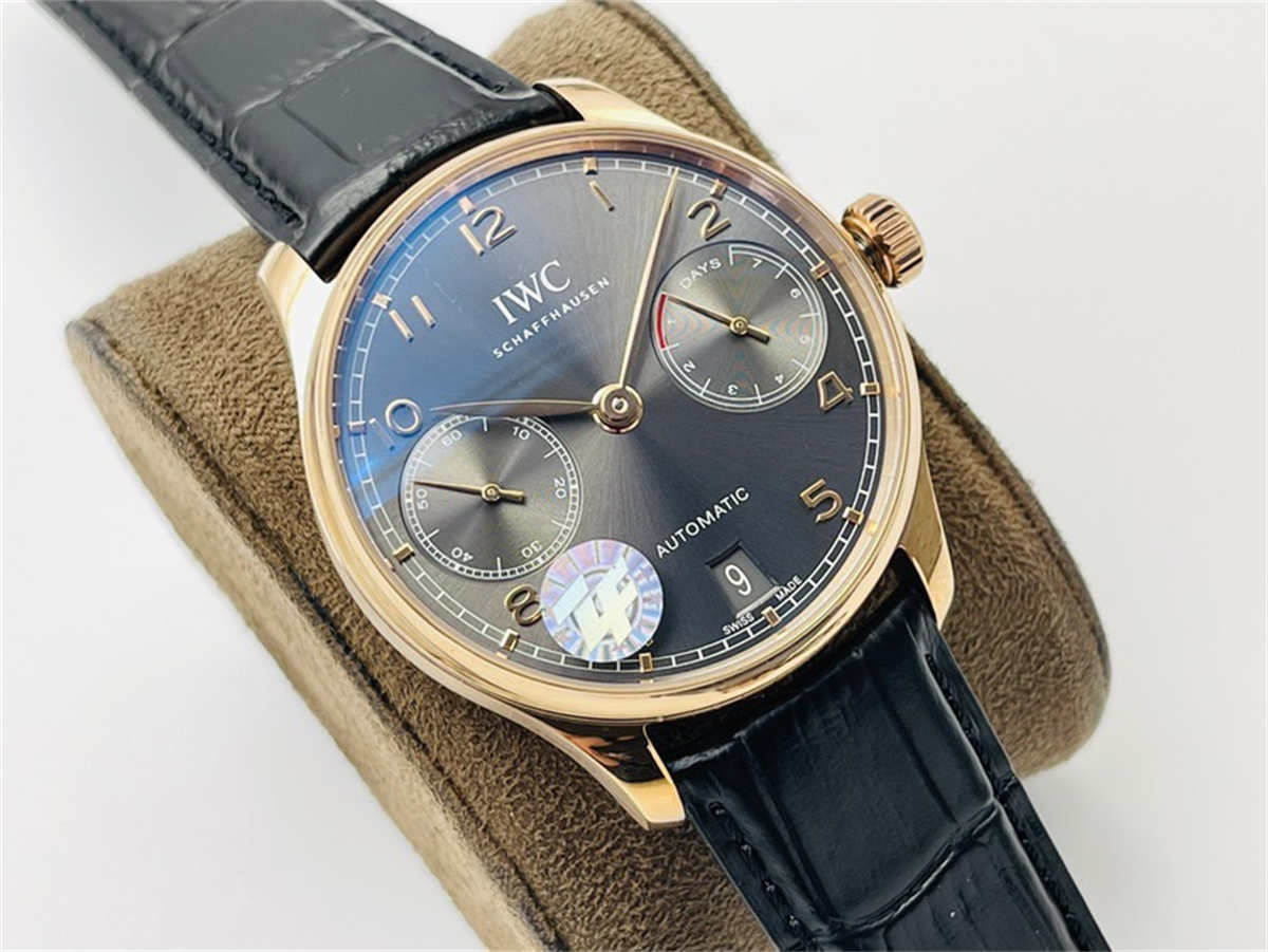 IWC IW500702 레플리카 – 포르투기저 7일 오토매틱 로즈 골드 워치 | ZF 업데이트 에디션 - 이미지 2
