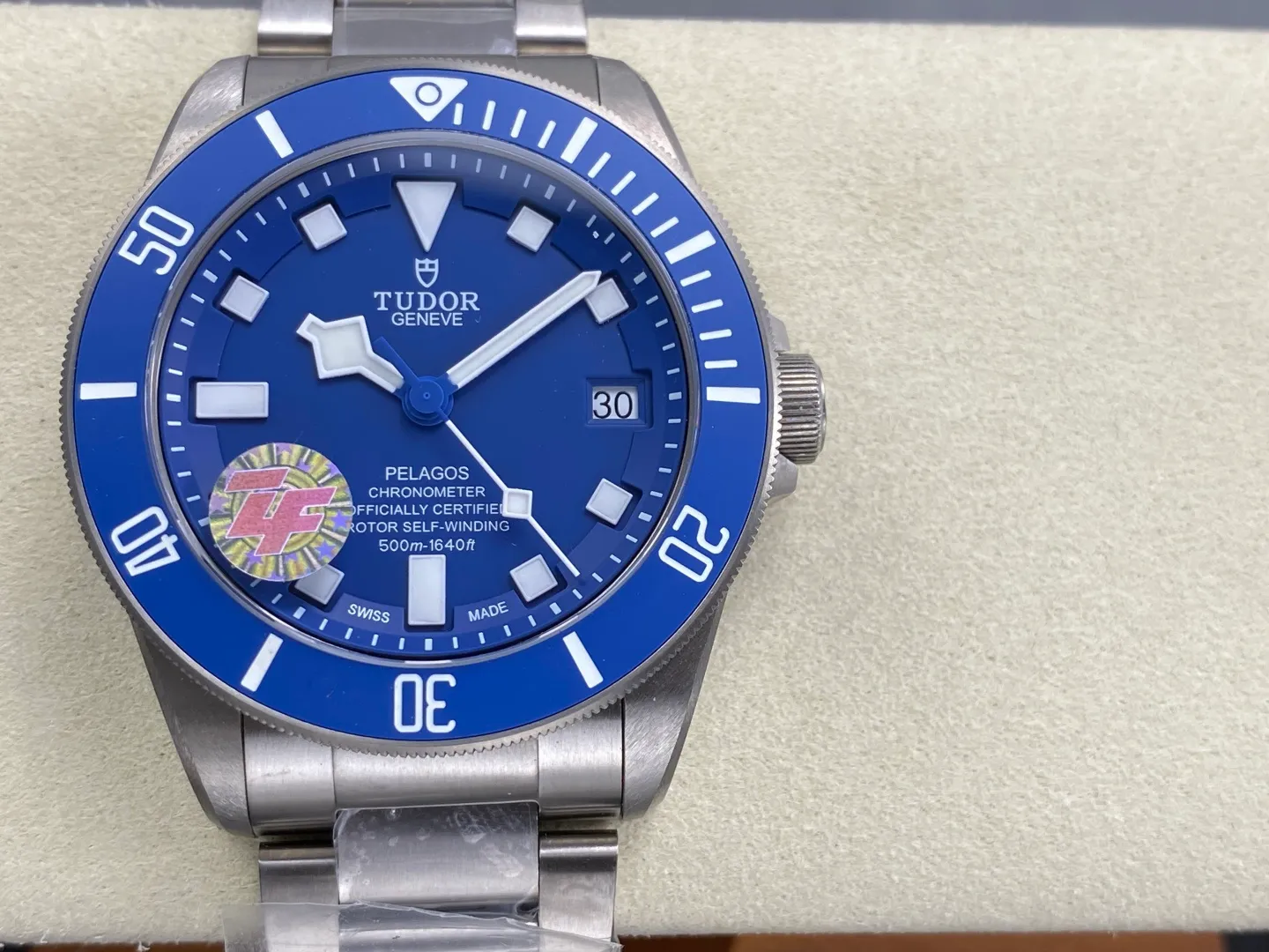 Tudor Blue Pelagos ZF 1:1 Best Edition on Titanium Bracelet