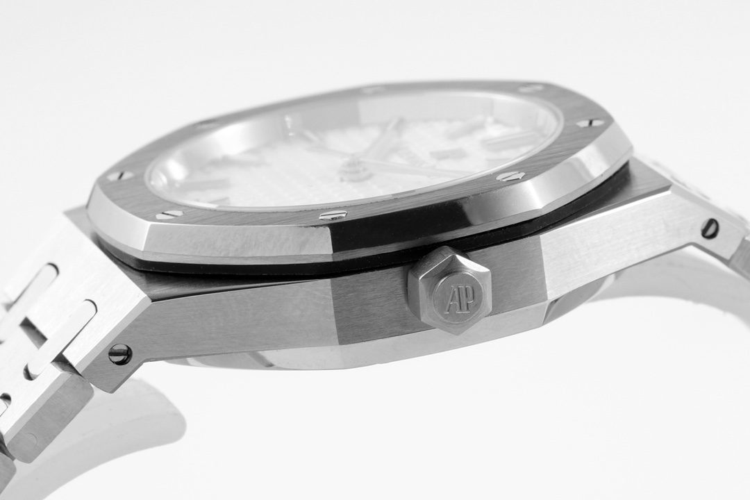 오데마 피게 로열 오크 77351ST 34mm 여성용 스테인리스 스틸 BF 베스트 에디션 화이트 다이얼 스테인리스 스틸 브레이슬릿 A5800 - 이미지 7