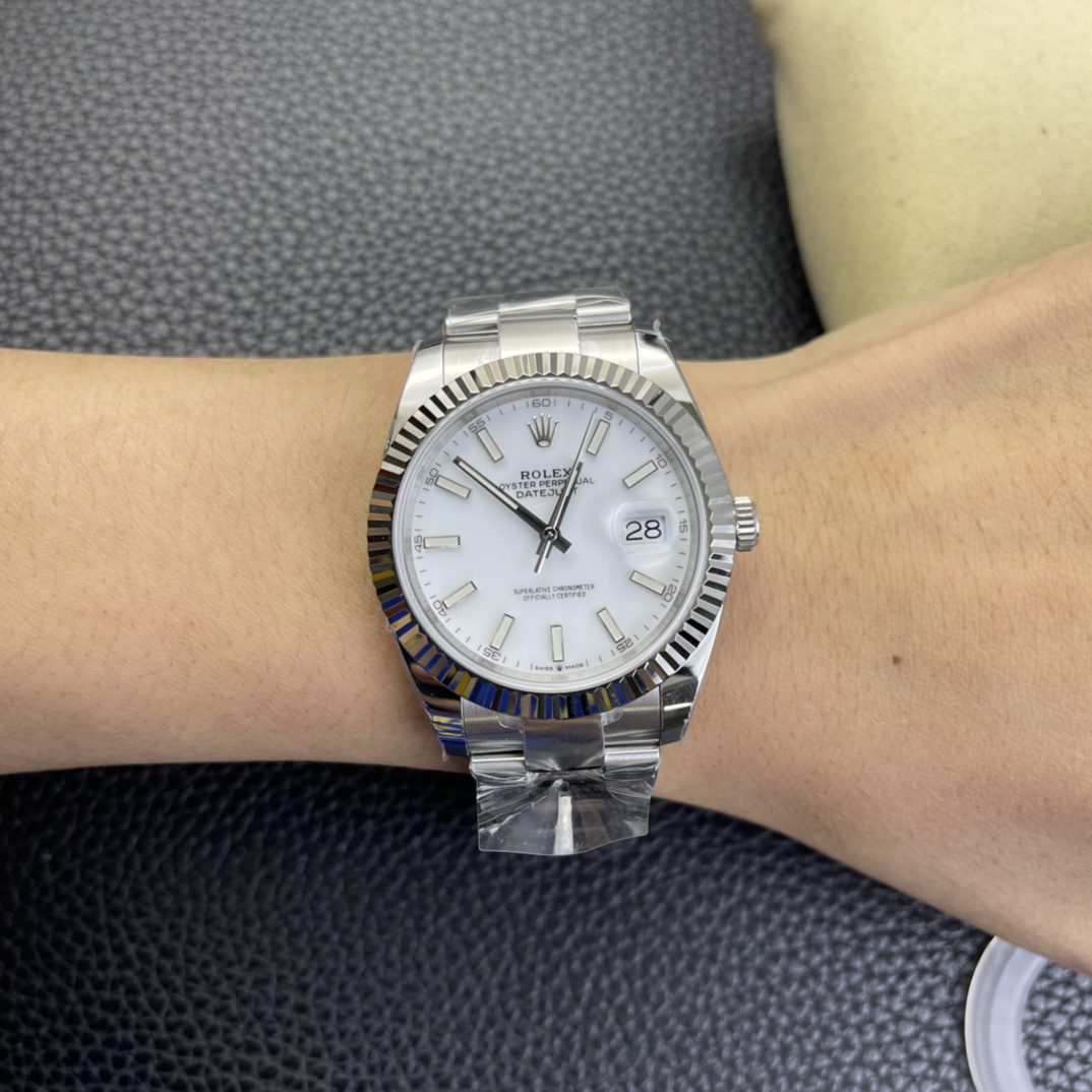Rolex Datejust 41mm 126334 Clean Factory 1:1 Best Edition 904L Stainless Steel Case Watch A3235