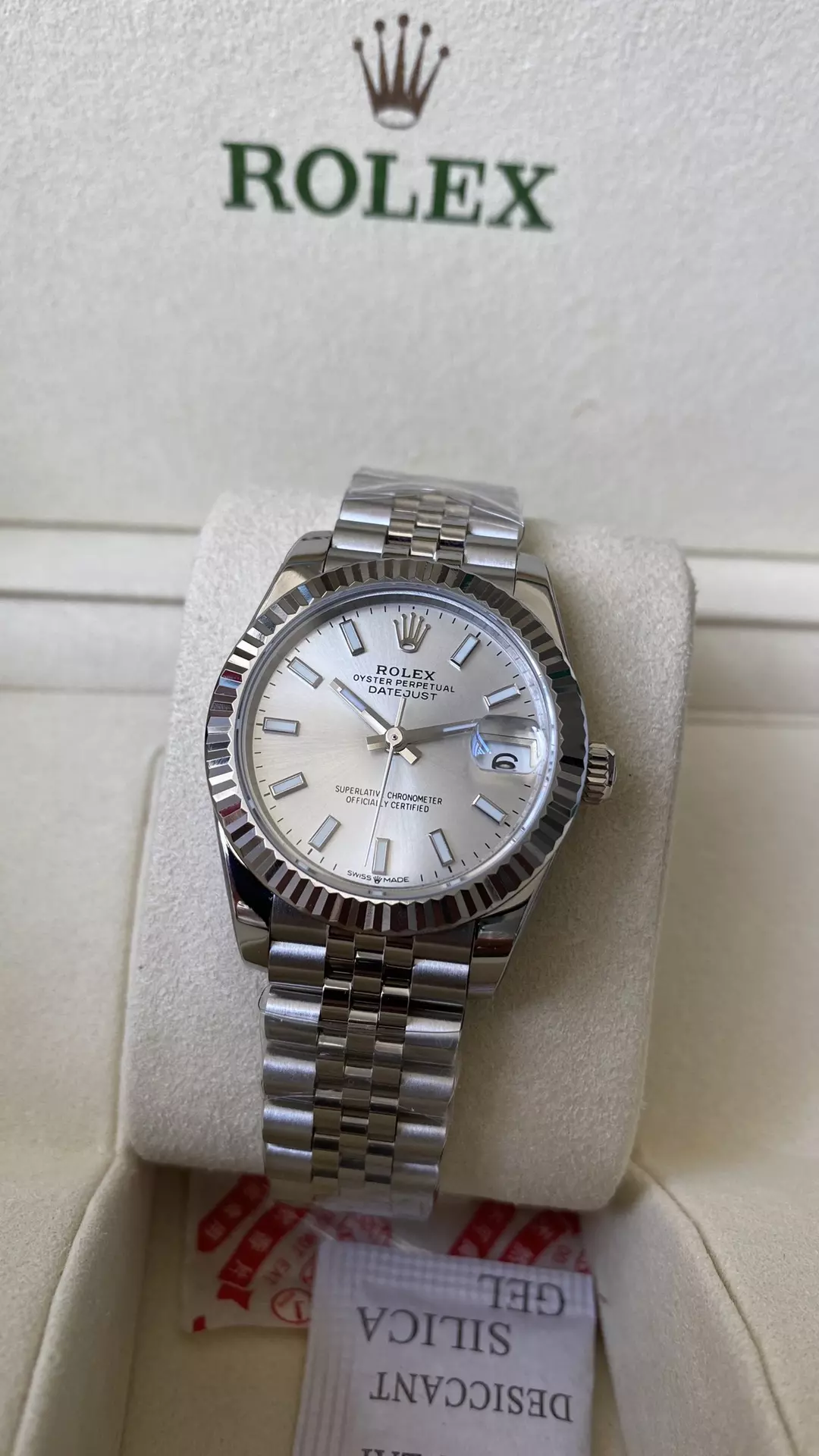 Rolex DateJust 31mm 278274 A+ Factory 1:1 Best Edition Silvery Dial on Jubilee Bracelet DD2824