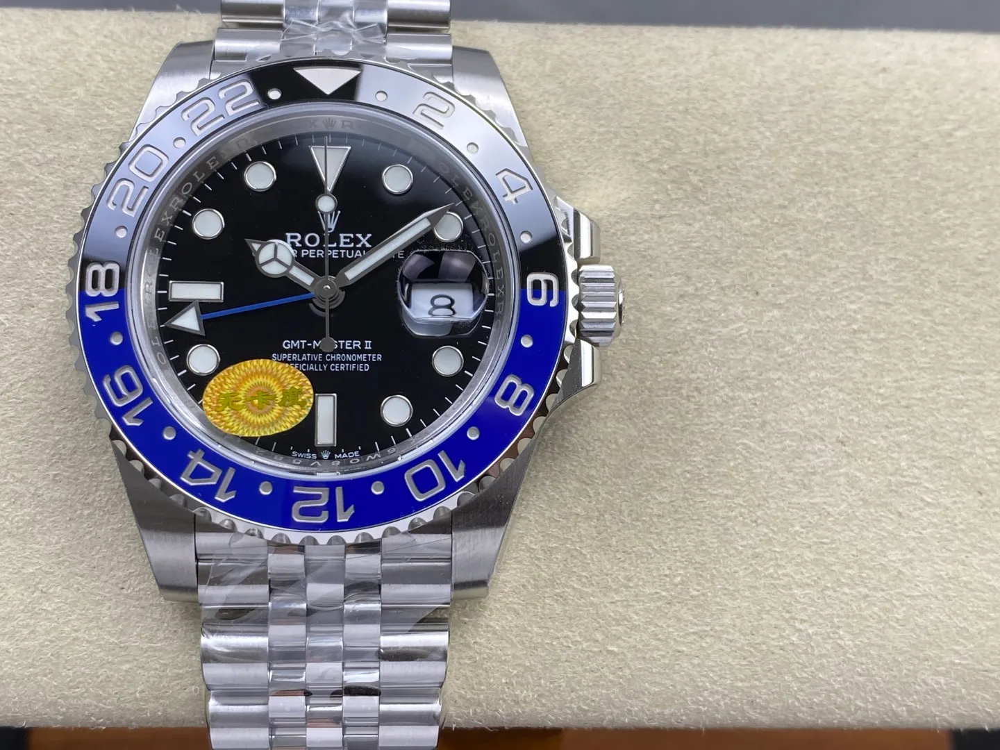 Rolex GMT-Master II 126710 BLNR 904L Steel VSF 1:1 Best Edition on Jubilee Bracelet DD3285 CHS V3s