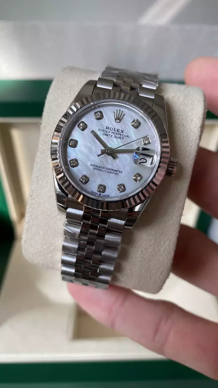 Rolex DateJust 31mm 278274 A+ Factory 1:1 Best Edition MOP Diamonds Dial on Jubilee Bracelet DD2824