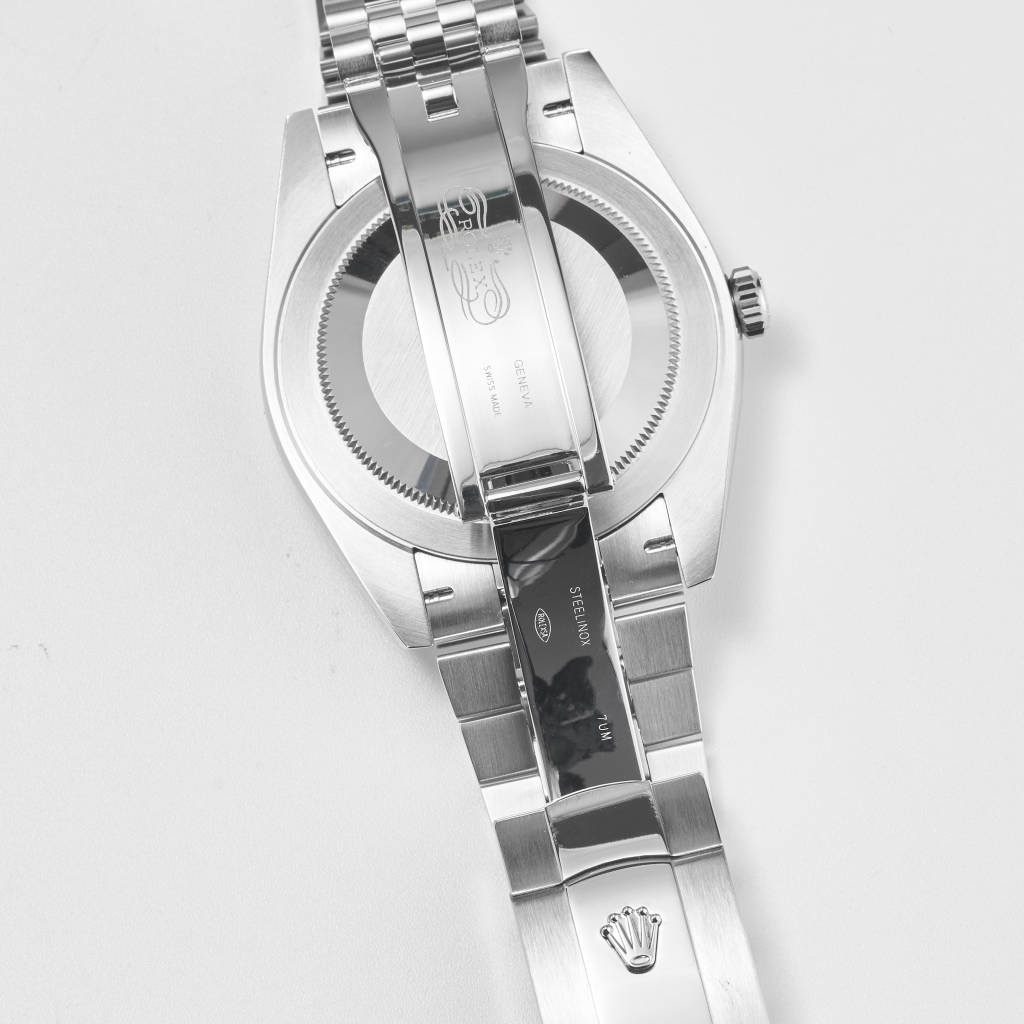 Rolex Datejust 41mm 126334 WF 1:1 Best Edition 904L Stainless Steel Black Dial SS Bracelet SA3235 - Image 8