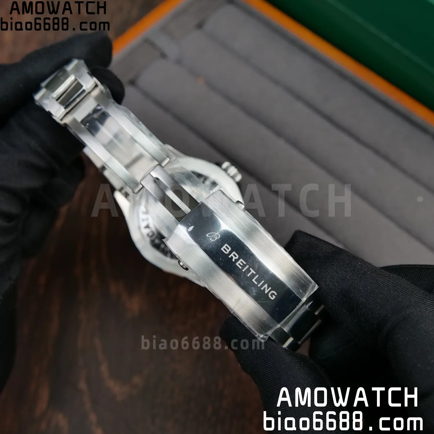 Breitling Superocean 42 SS BLF 1:1 Best Edition Black Dial on SS Bracelet A2824 - Image 24