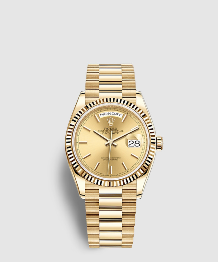Rolex Day-Date Full Gold 36 128238