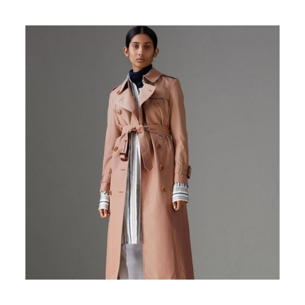✨Burberry 2018 Ladies Trench Coat - 버버리 여성 트렌치 코트 Bur0439x.Size(s - xl).로즈골드