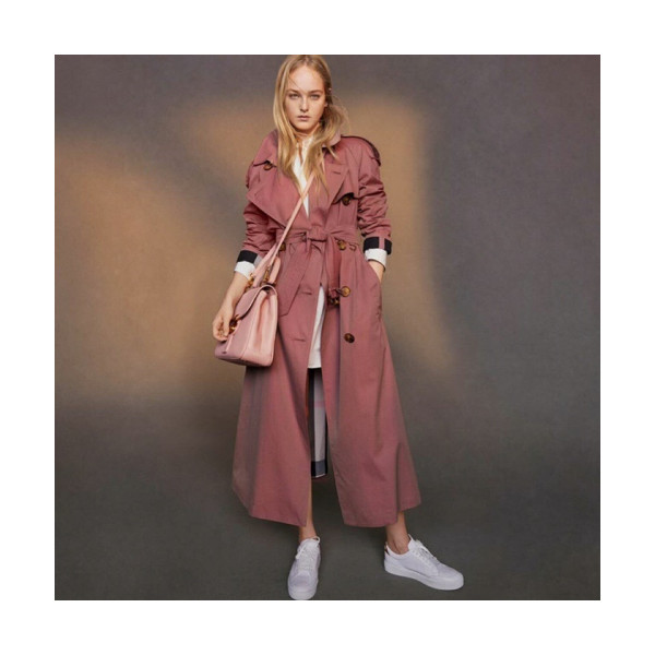 ✨Burberry 2018 Ladies Trench Coat - 버버리 여성 트렌치 코트 Bur0454x.Size(s - xl).2컬러(다크핑크.다크그레이)