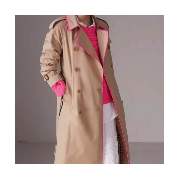 ✨Burberry 2018 Ladies Trench Coat - 버버리 여성 트렌치 코트 Bur0466x.Size(s - xl).베이지