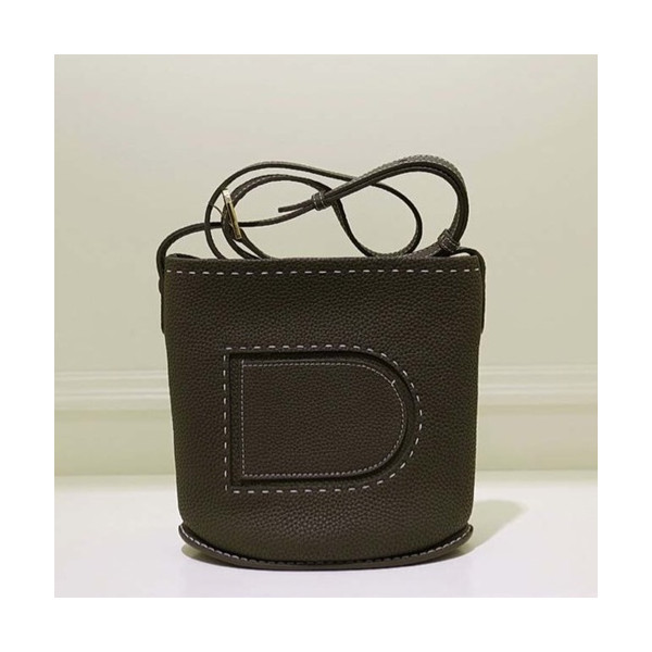 ✨Delvaux 2019 Pin Leather Shoulder Bag,20CM - 델보 2019 핀 레더 숄더백,DVB0003 .20CM,카키