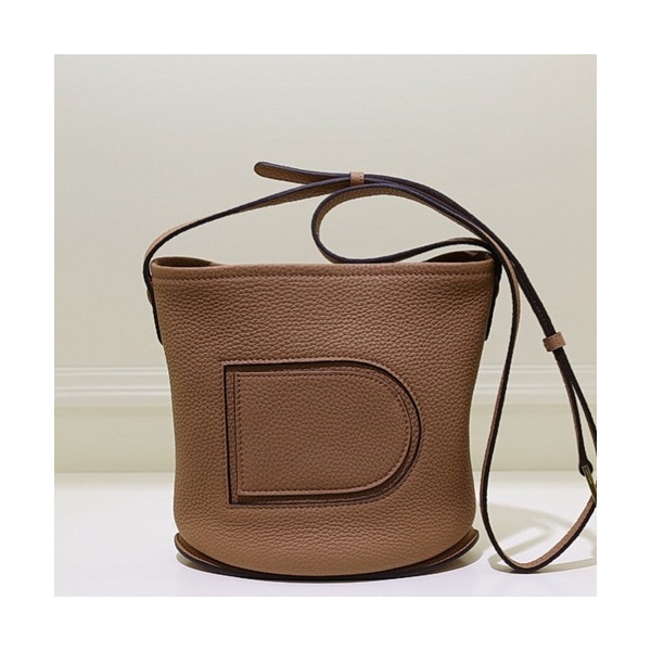 ✨Delvaux 2019 Pin Leather Shoulder Bag,20CM - 델보 2019 핀 레더 숄더백,DVB0257 .20CM,카멜베이지