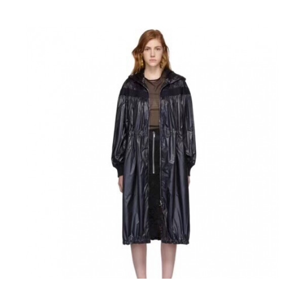 ✨Moncler 2019 Womens Casual Windproof Trench Coat - 몽클레어 여성 캐쥬얼 바람막이 트렌치 코트 Moc0509x.Size(xs - s).블랙