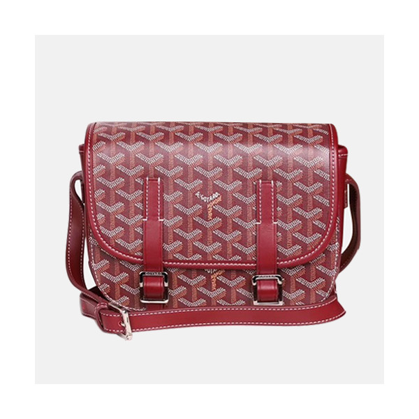 ✨Goyard 2019 PVC Shoulder Bag,23cm - 고야드 2019 PVC 여성용 숄더백,GYB0181,23cm,와인