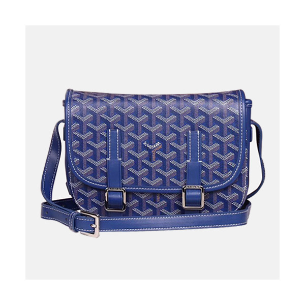 ✨Goyard 2019 PVC Shoulder Bag,23cm - 고야드 2019 PVC 여성용 숄더백,GYB0187,23cm,블루