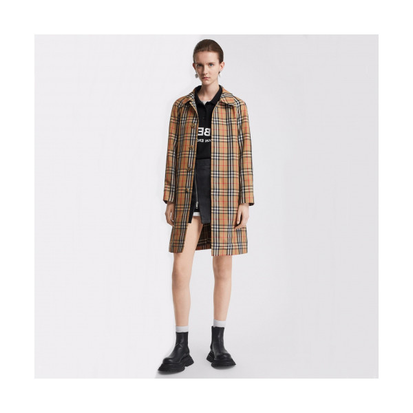 ✨Burberry 2019 Womens Vintage Cotton Trench Coat - 버버리 2019 여성 빈티지 코튼 트렌치 코트 Bur01217x.Size(s - xl).베이지