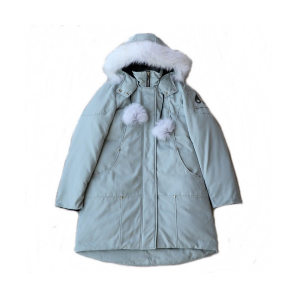 ✨[매장판] Moose Knuckle 2019 Womens Logo Goose Down Padding - 무스너클 2019 여성 로고 구스다운 패딩 Moo0062x.Size(xs - xl).민트