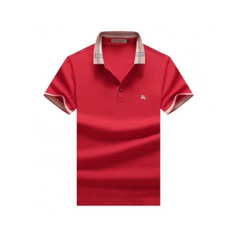 ✨[매장판]Burberry 2019 Mens Logo Cotton Short Sleeved Tshirt - 버버리 2019 남성 로고 코튼 반팔티 Bur01516x.Size(m - 3xl).레드