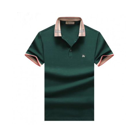 ✨[매장판]Burberry 2019 Mens Logo Cotton Short Sleeved Tshirt - 버버리 2019 남성 로고 코튼 반팔티 Bur01517x.Size(m - 3xl).그린