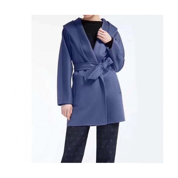 ✨[매장판]Maxmara 2019 Ladies Business Cashmere Coat - 막스마라 2019 여성 비지니스 캐시미어 코트 Max0029x.Size(s - l).블루