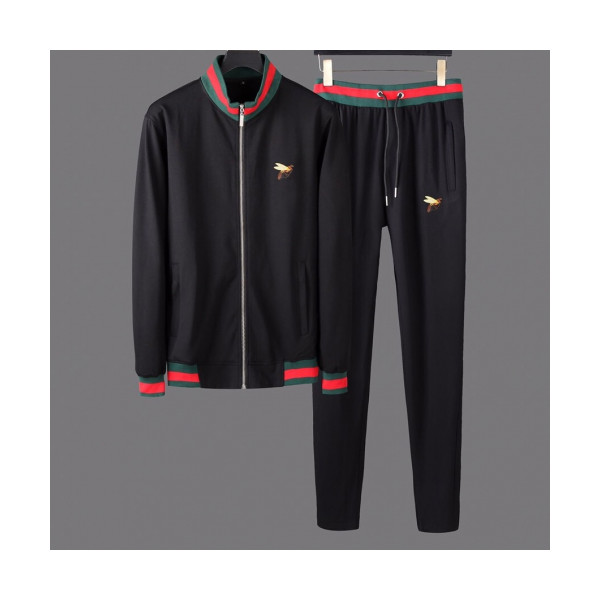 ✨[구찌]Gucci 2019 Mens Logo Casual Training Clothes&Pants - 구찌 2019 남성 로고 캐쥬얼 트레이닝복&팬츠 Guc01879x.Size(m - 3xl).블랙