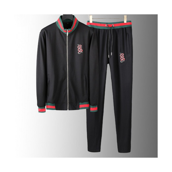✨[구찌]Gucci 2019 Mens Logo Casual Training Clothes&Pants - 구찌 2019 남성 로고 캐쥬얼 트레이닝복&팬츠 Guc01883x.Size(m - 3xl).블랙