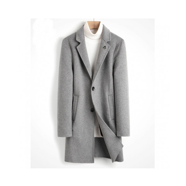 ✨[디올]Dior 2019 Mens Business Modern Cashmere Coats - 디올 2019 남성 비지니스 모던 가죽 캐시미어 코트 Dio0473x.Size(m - 3xl).그레이