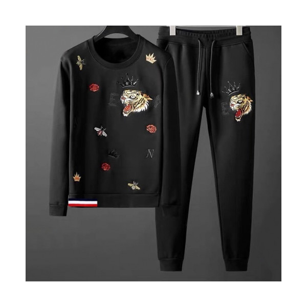 ✨[구찌]Gucci 2019 Mens Logo Casual Training Clothes&Pants - 구찌 2019 남성 로고 캐쥬얼 실켓 기모 트레이닝복&팬츠 Guc01925x.Size(m - 4xl).블랙