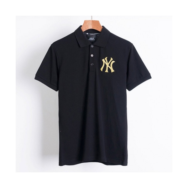 ✨[매장판]Gucci 2019 Mens Logo Cotton Polo Short Sleeved Tshirts - 구찌 2019 남성 로고 폴로 코튼 반팔티 Guc01929x.Size(m - 3xl).블랙