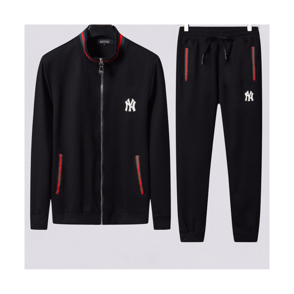 ✨[구찌]Gucci 2019 Mens Logo Casual Training Clothes&Pants - 구찌 2019 남성 로고 캐쥬얼 트레이닝복&팬츠 Guc01942x.Size(m - 3xl).블랙